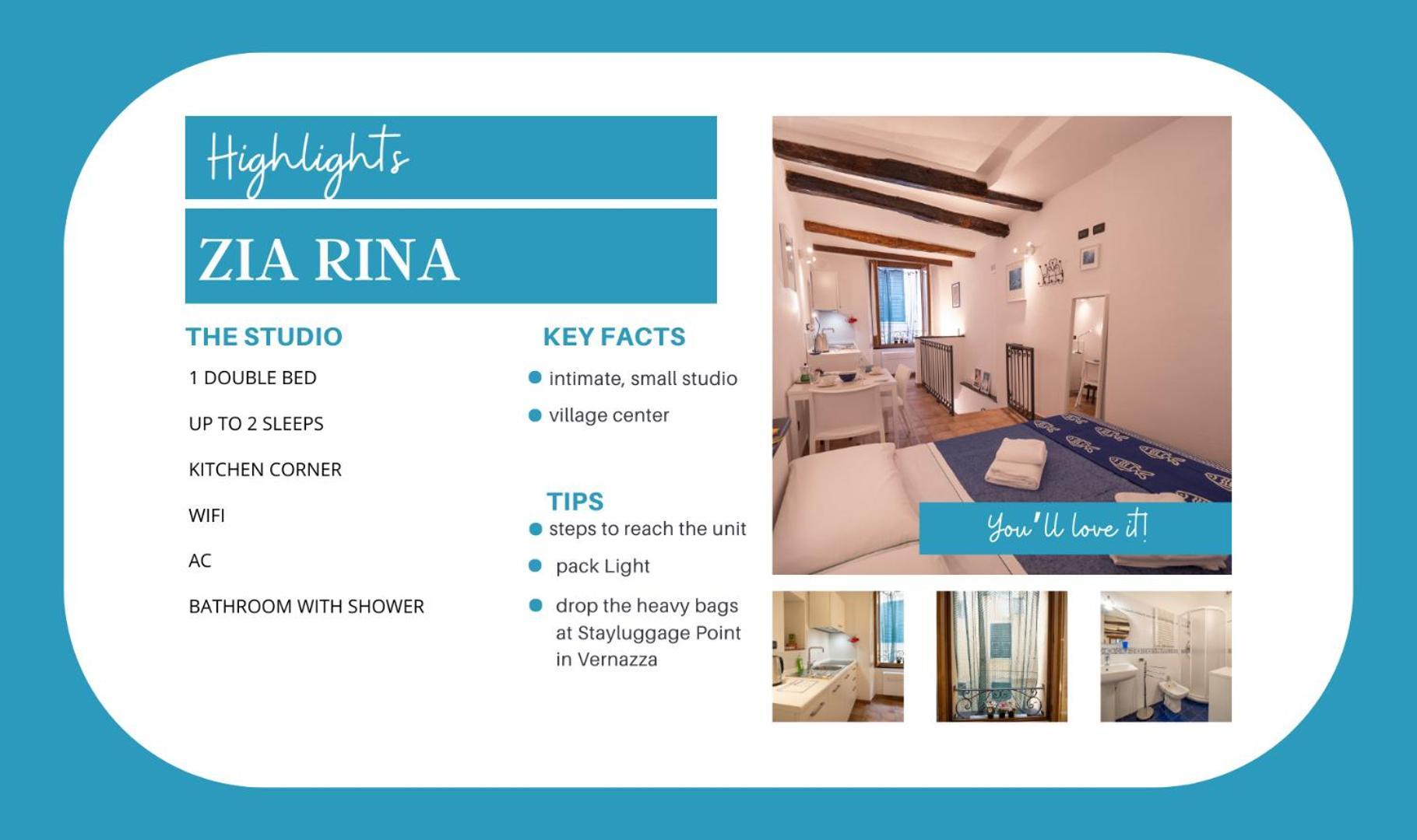 Zia Rina Studio 韦尔纳扎 外观 照片